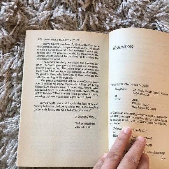 How Will I Tell My Mother?: A True Story if One Man’s Battle with Homosexuality - Picture 9 of 10
